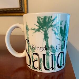 Starbucks Kingdom of SAUDI ARABIA City Mug 16 oz Collector Series